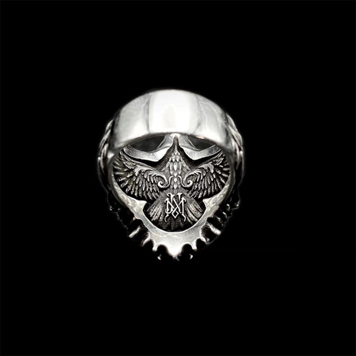WorldNorse Handcrafted 925 Silver Raven Ring - image 6