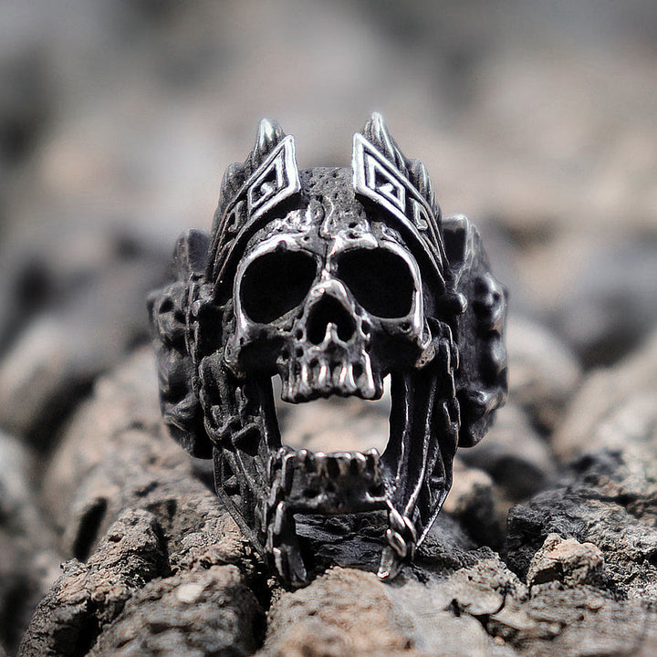 WorldNorse God Of War Ares Skull Ring - US 16 - image 0