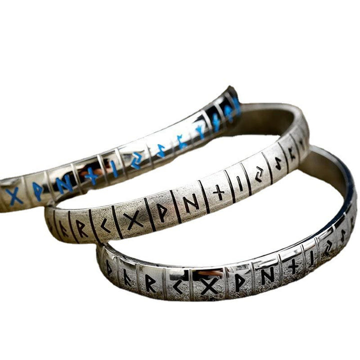 WorldNorse Runes Viking Bangle Bracelet - image 4