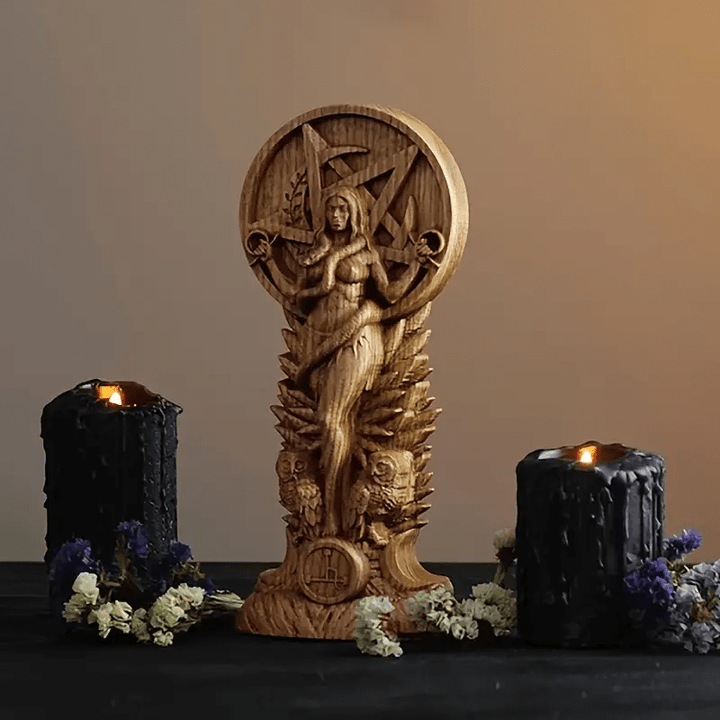 WorldNorse Lilith Goddess Statue Pagan Sculpture - image 3