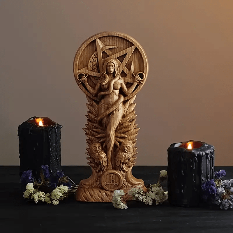 WorldNorse Lilith Goddess Statue Pagan Sculpture - Lilith - image 0