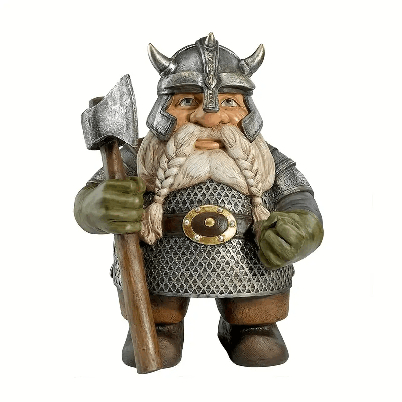 WorldNorse Victor Viking Axe Hammer Warrior Statue - image 5