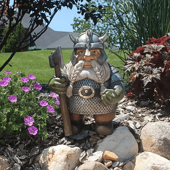 WorldNorse Victor Viking Axe Hammer Warrior Statue - Axe - image 0