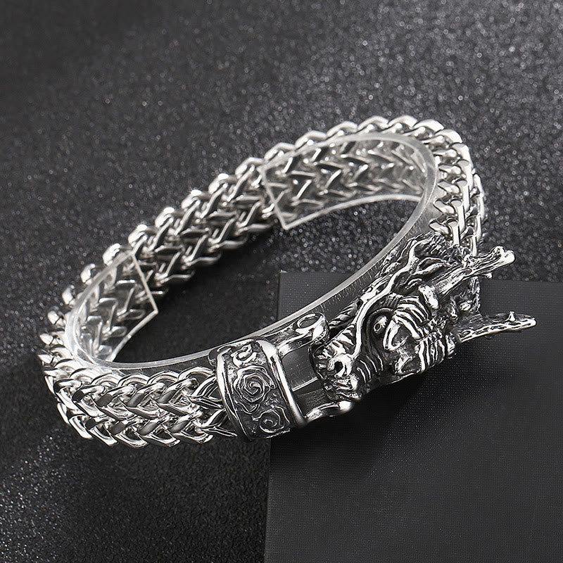 WorldNorse Norse Dragon Mesh Chain Bracelet - image 6