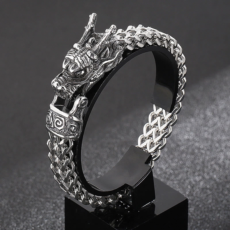WorldNorse Norse Dragon Mesh Chain Bracelet - image 5