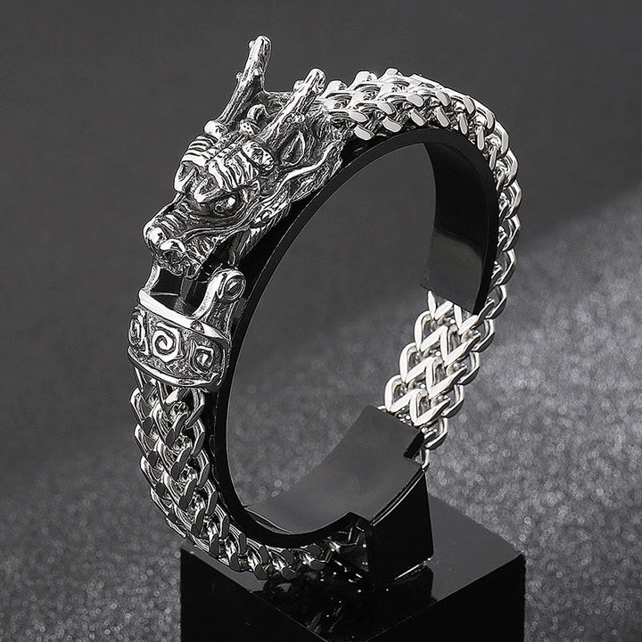 WorldNorse Norse Dragon Mesh Chain Bracelet - image 5