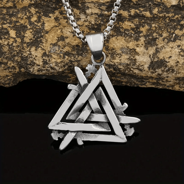 WorldNorse Valknut With Sword Necklace - image 2