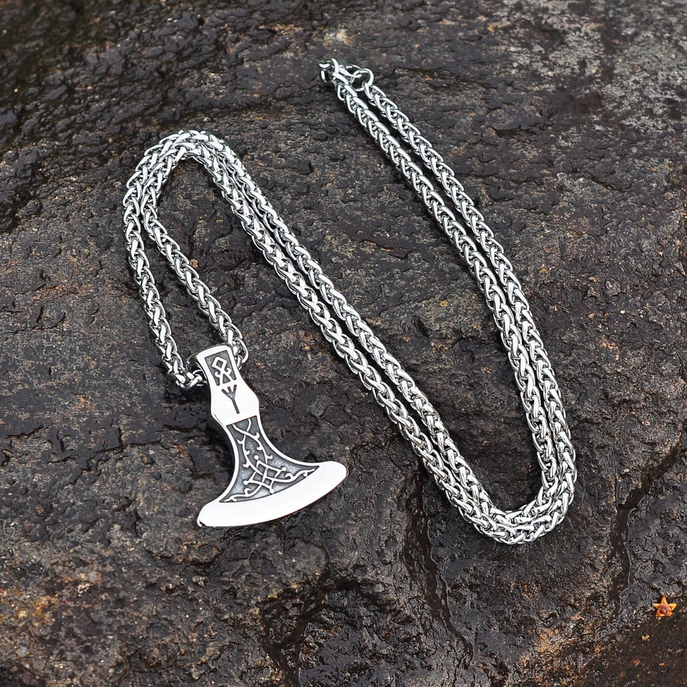 WorldNorse Viking Axe With Norse Rune Necklace - image 1