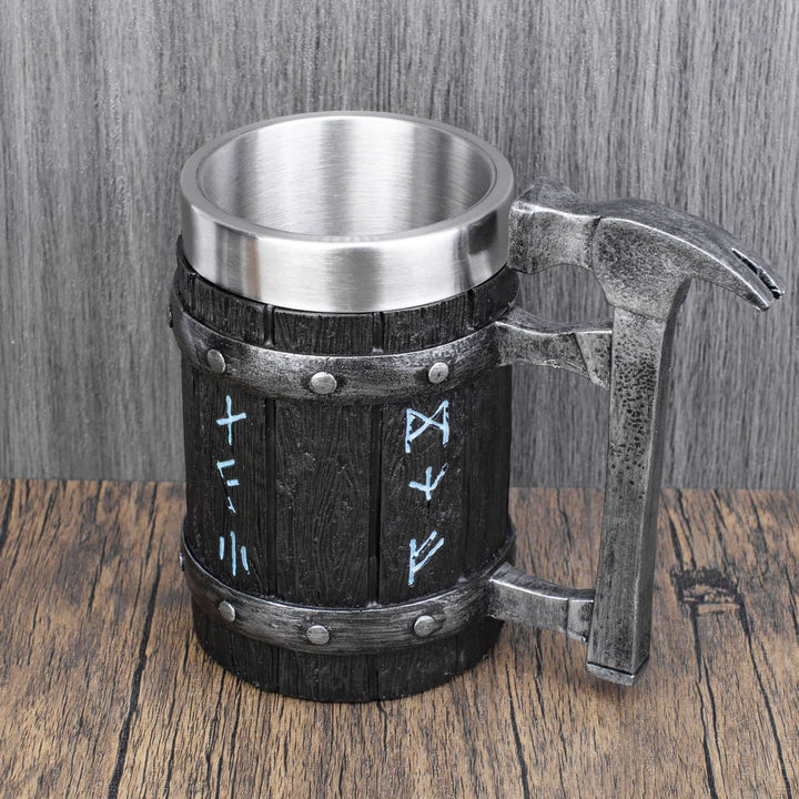 WorldNorse Nordic Viking Rune Hammer Mug - image 7