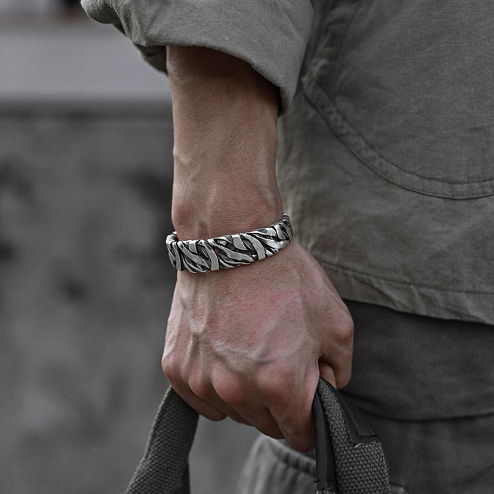 WorldNorse Vintage Faux Braided Bracelet