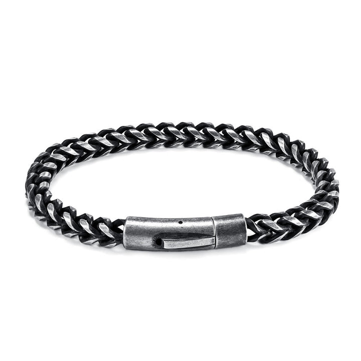 WorldNorse Vintage Link Stainless Steel Bracelet