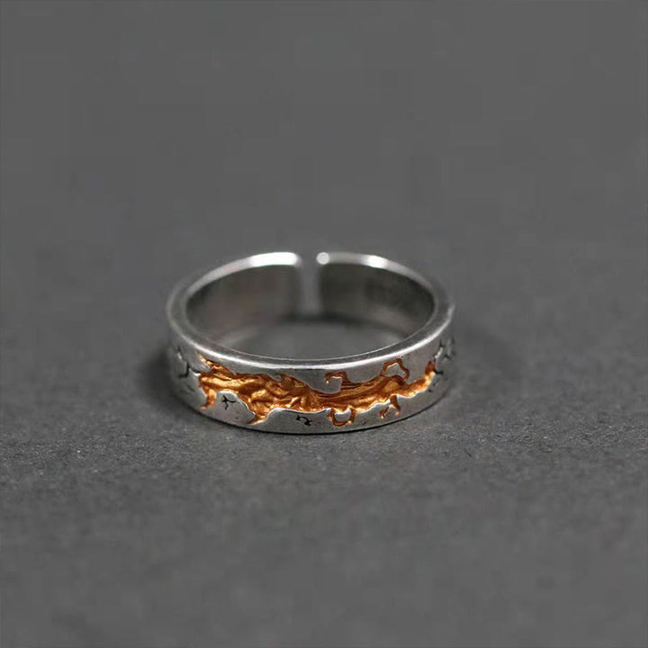 WorldNorse Vintage Burning Fire Ring