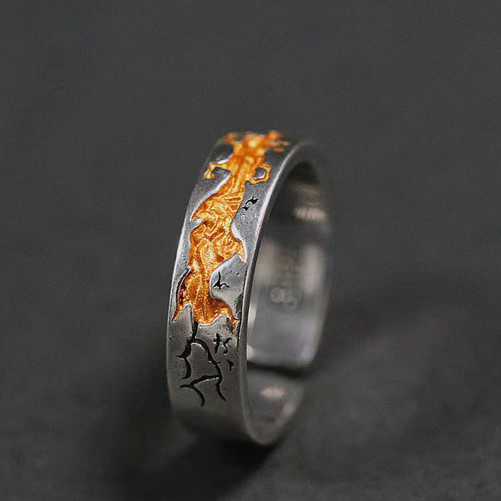 WorldNorse Vintage Burning Fire Ring