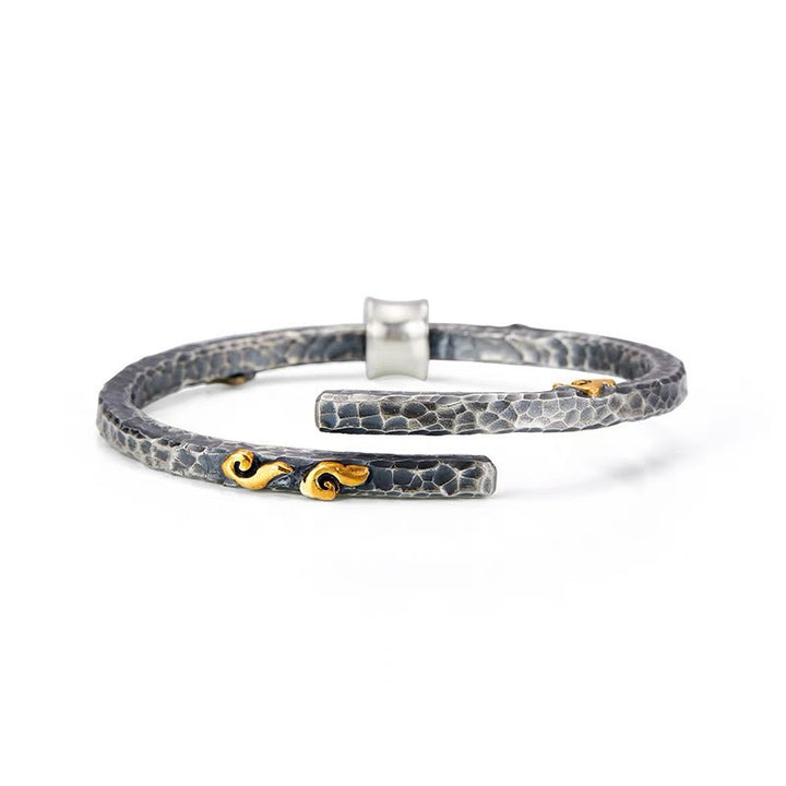WorldNorse Vintage Hammered Texture Bracelet - image 5