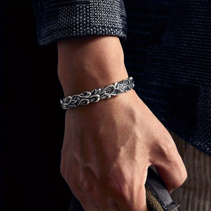 WorldNorse Dragon Scale Vine Totem Bracelet - image 1