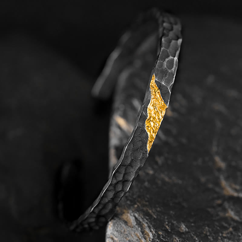 WorldNorse Handcrafted 999 Silver Moonlit Mountain Bracelet - image 6