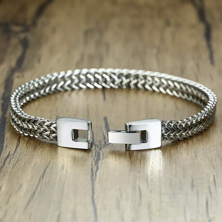 WorldNorse Stainless Steel Wheat Bracelet - image 10