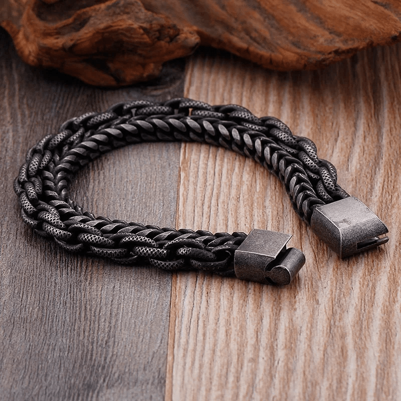 WorldNorse Heavy Chain Link Stainless Steel Bracelet - image 3