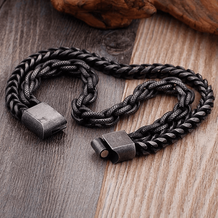WorldNorse Heavy Chain Link Stainless Steel Bracelet - image 4