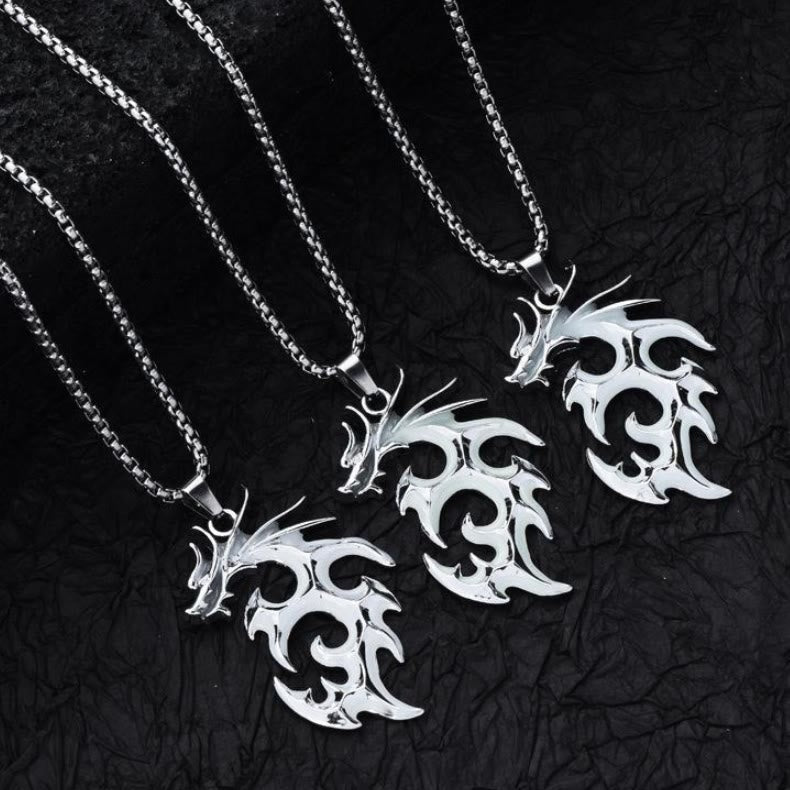 WorldNorse Luminous Flame Dragon Necklace - image 13