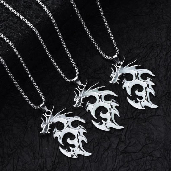 WorldNorse Luminous Flame Dragon Necklace - image 13