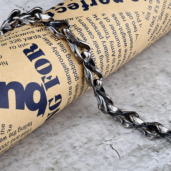 WorldNorse 925 Sterling Silver Spine Bracelet - image 2