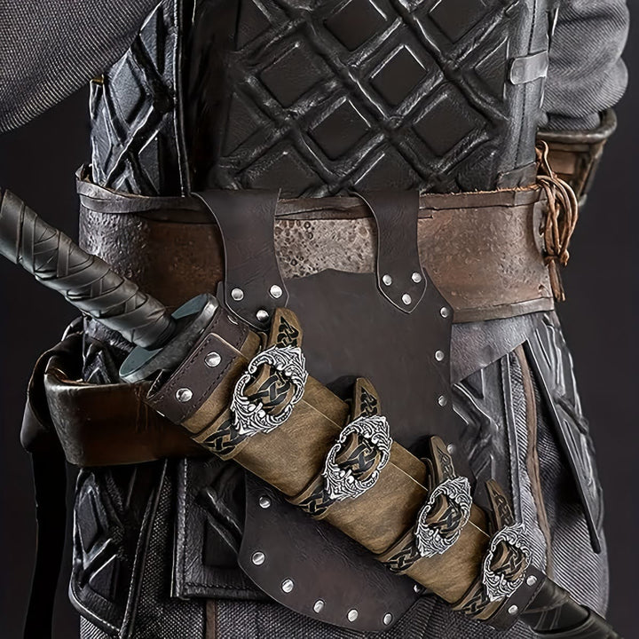WorldNorse Celtic Belt With Sword Belt Sheath - image 0