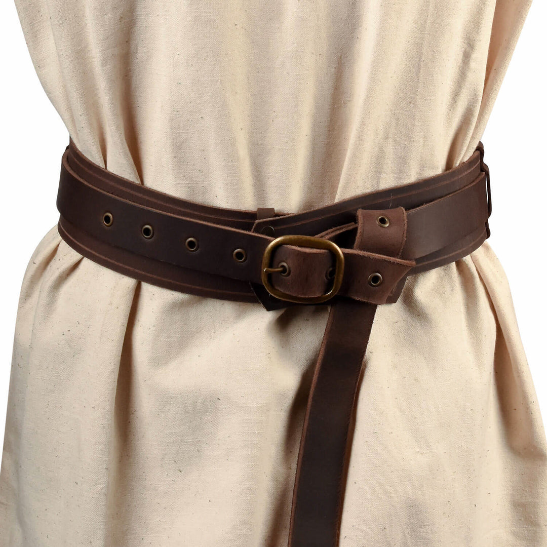 WorldNorse Leather Waist Adventurer Belt - Brown - image 4