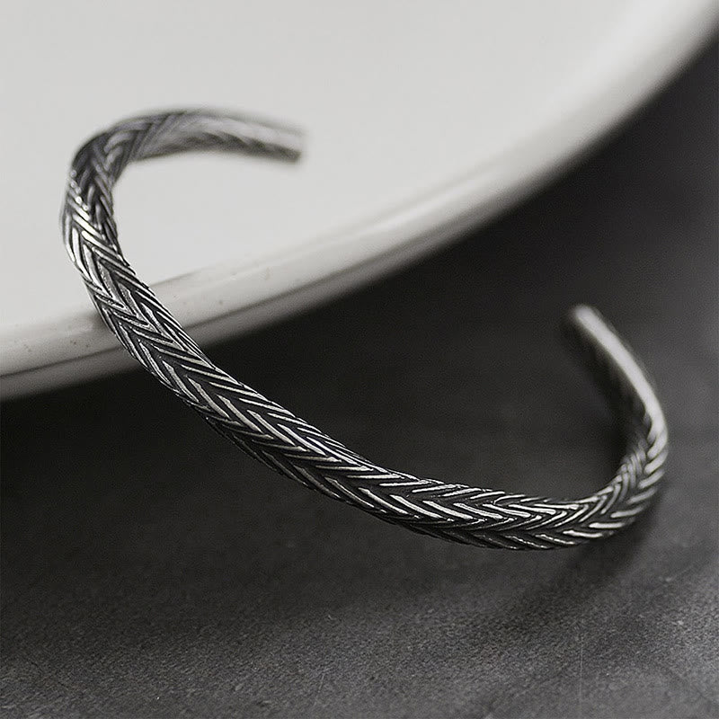 WorldNorse Viking Wheat Lines Vintage Bracelet
