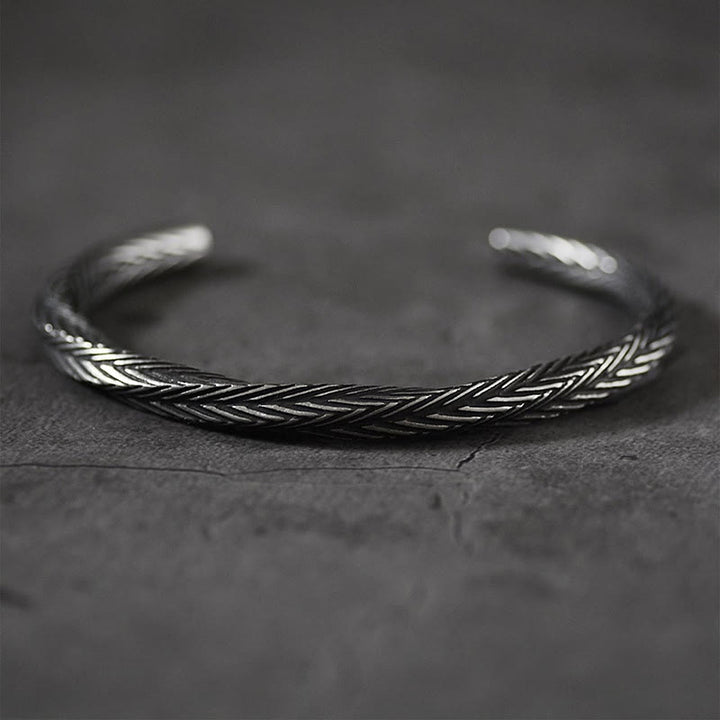 WorldNorse Viking Wheat Lines Vintage Bracelet