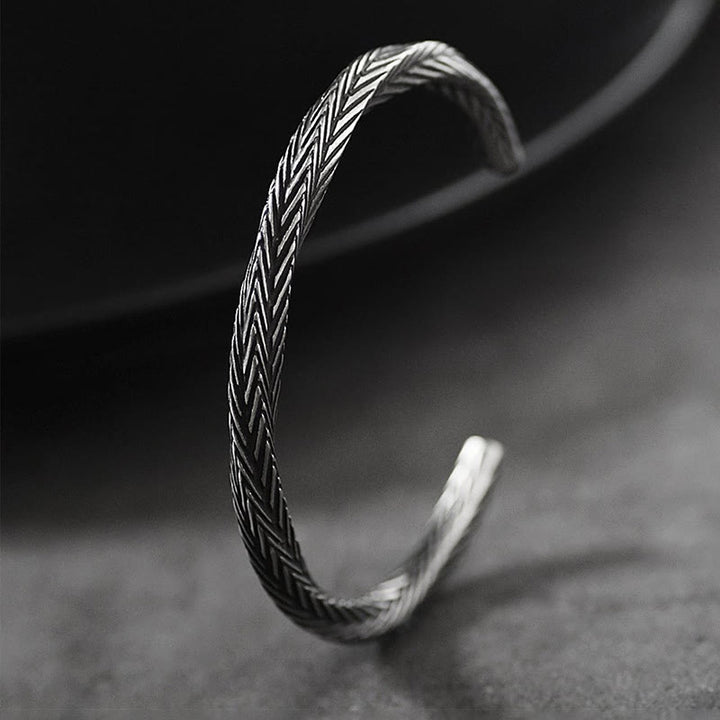 WorldNorse Viking Wheat Lines Vintage Bracelet