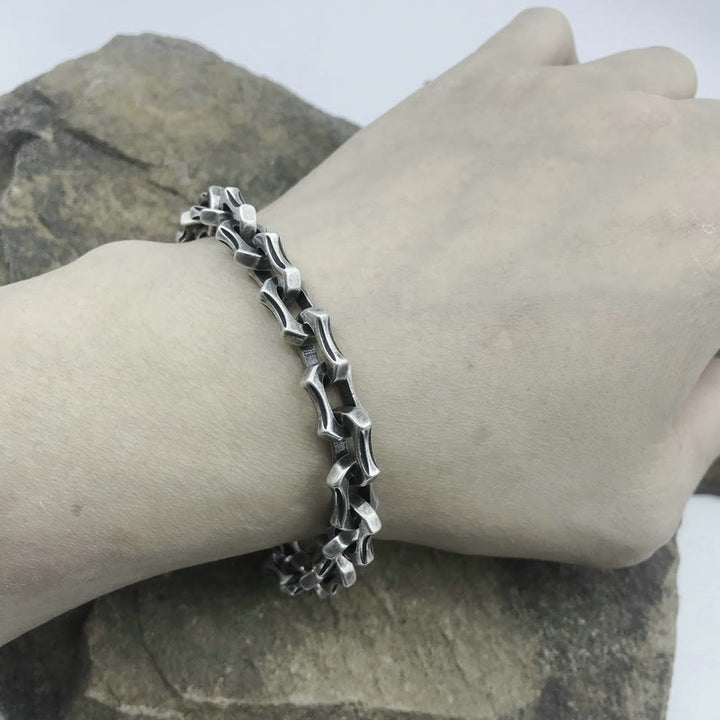 WorldNorse Unique Interlocking Link Chain Bracelet  - image 1