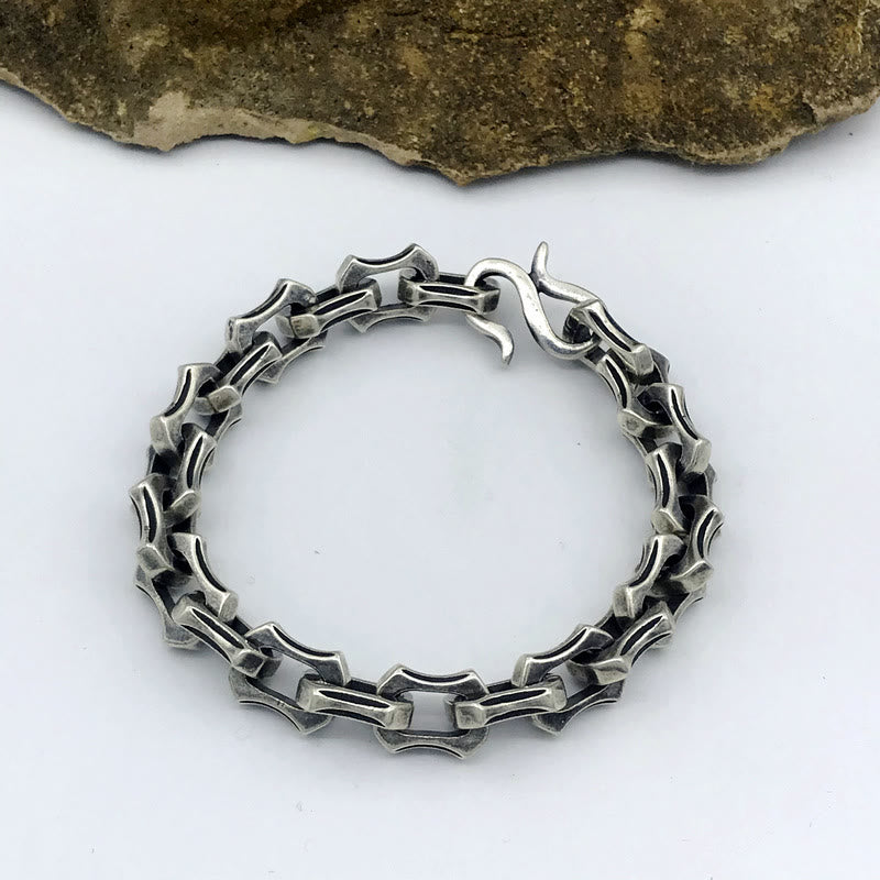 WorldNorse Unique Interlocking Link Chain Bracelet  - image 10