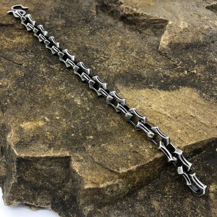 WorldNorse Unique Interlocking Link Chain Bracelet  - image 6