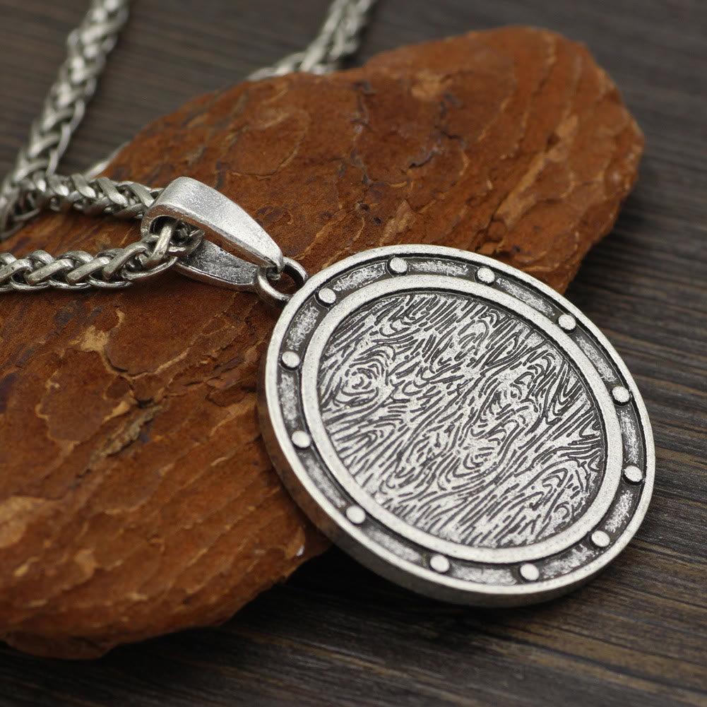 WorldNorse Vegvisir Rune Round Necklace - image 3