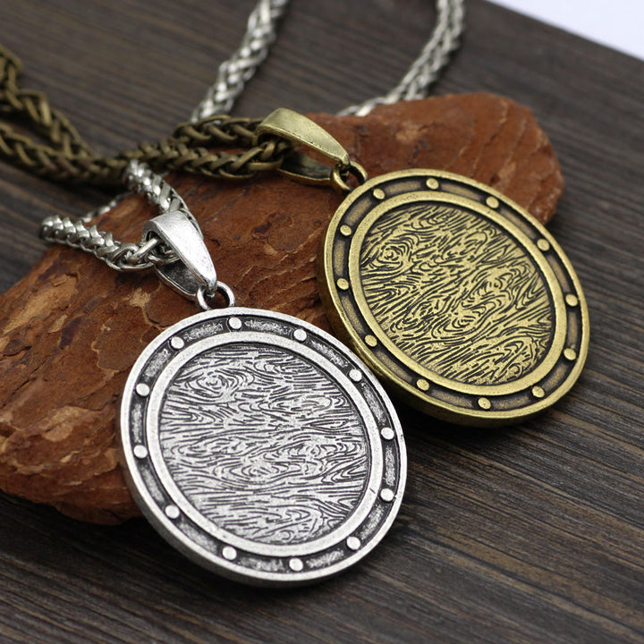 WorldNorse Vegvisir Rune Round Necklace - image 16