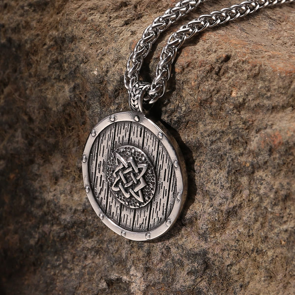 WorldNorse Viking Round Shield Necklace - image 1