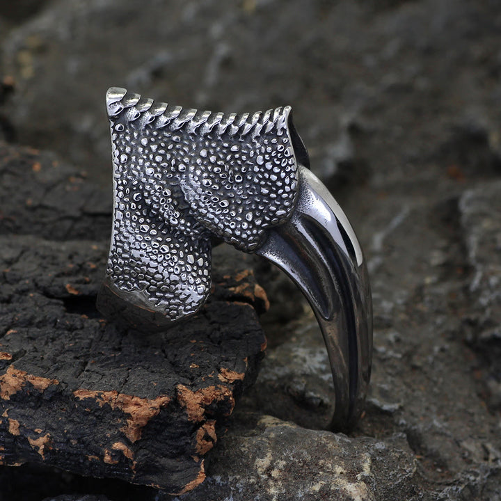 WorldNorse Norse Dragon Claw Ring - AU Size Z（US 13） - image 0