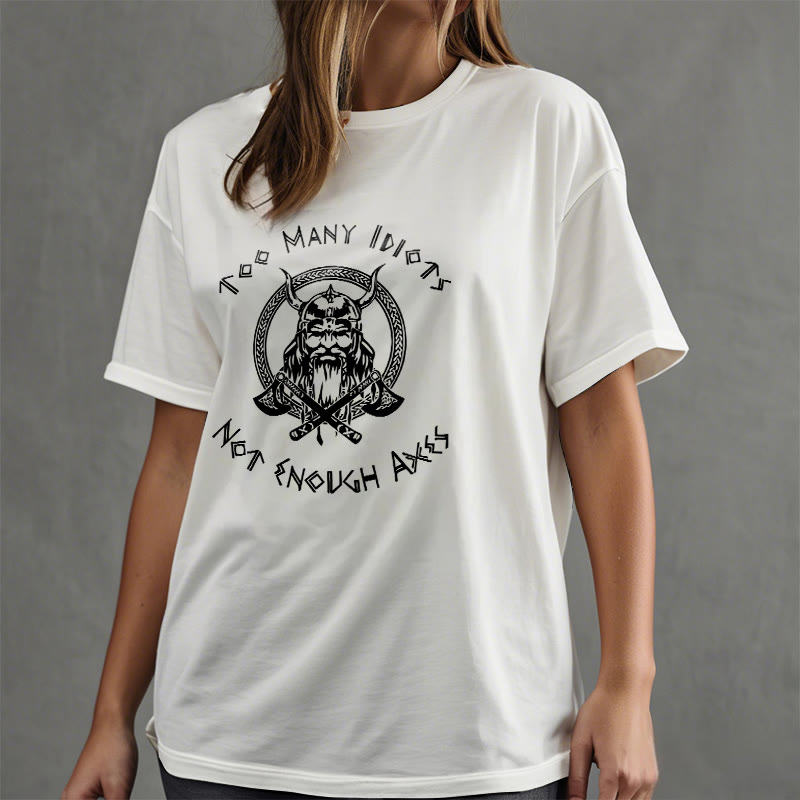 WorldNorse Viking Rune With Warrior Axe T-shirt - image 15