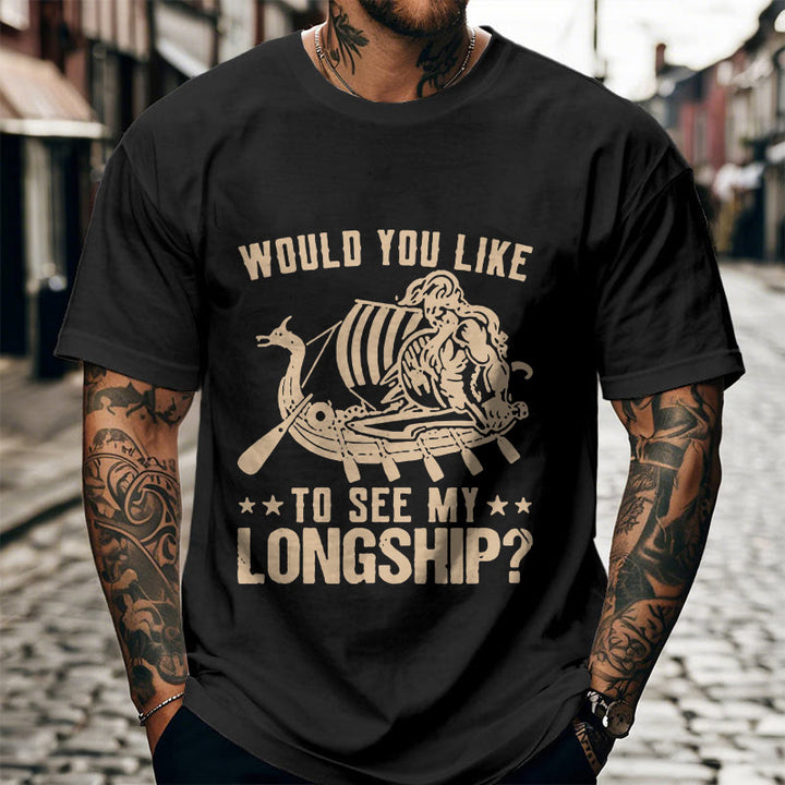 WorldNorse My Longship Viking Life T-shirt