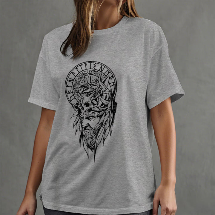 WorldNorse Vegvisir Wolve Celtic T-shirt - image 24