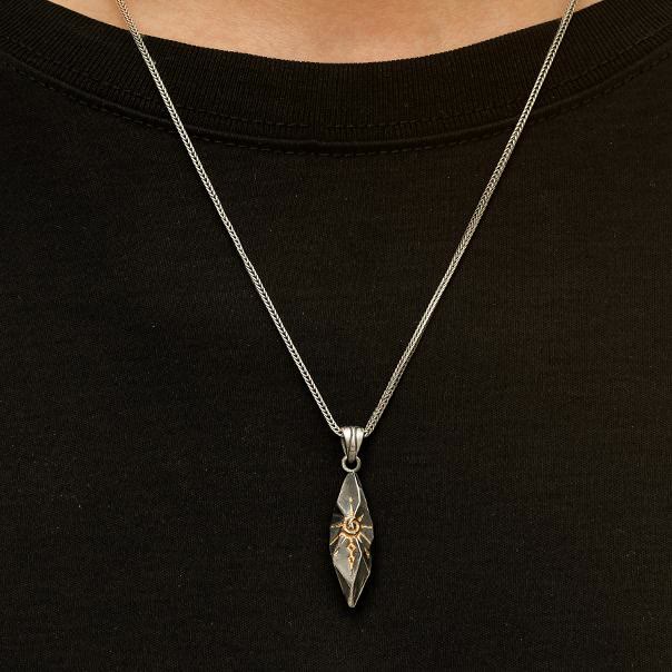 WorldNorse Handcrafted 925 Silver Wishing Stone Necklace - image 9