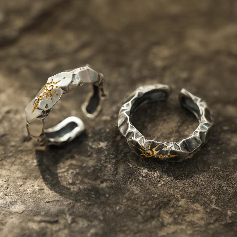 WorldNorse Handcrafted 925 Silver Wishing Stone Ring - image 9