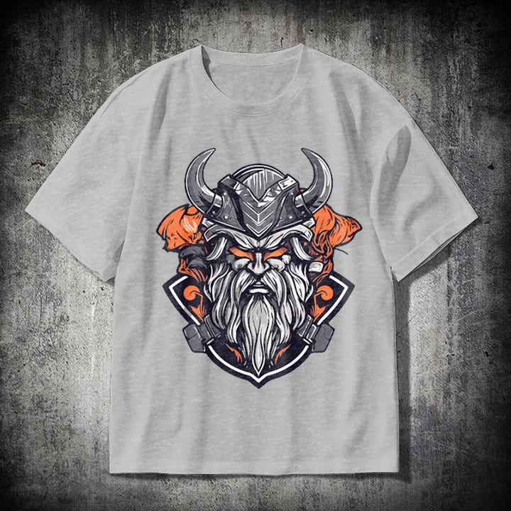 WorldNorse The Helmet Of Norse God T-Shirt - Grey - 2XL - image 18