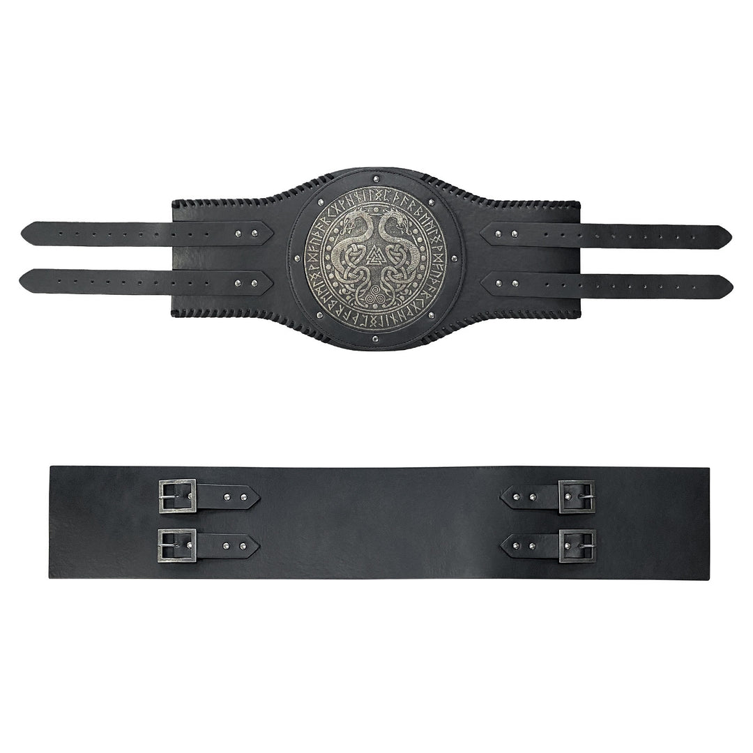 WorldNorse Vintage Serpent Valknut Rune Waistband - image 2