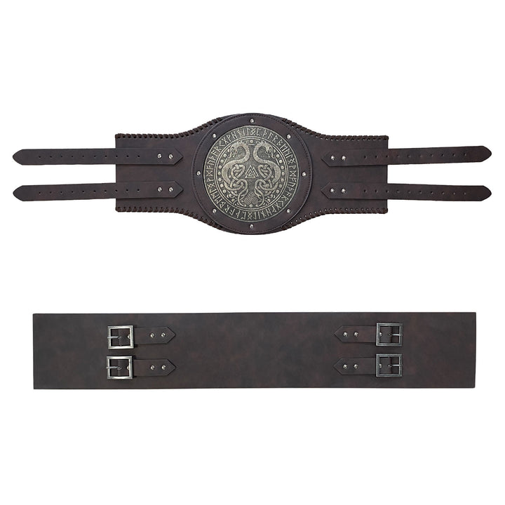 WorldNorse Vintage Serpent Valknut Rune Waistband - image 9