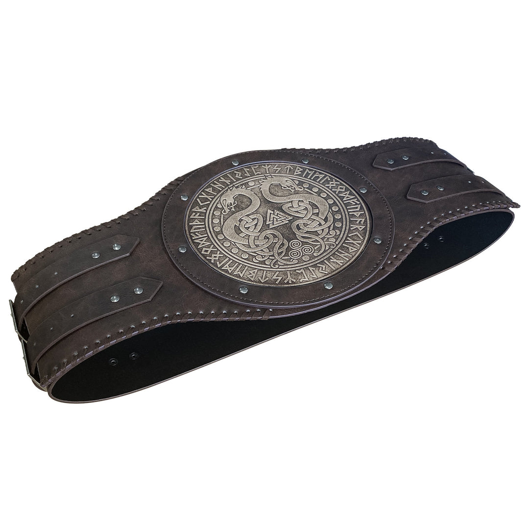 WorldNorse Vintage Serpent Valknut Rune Waistband - image 7