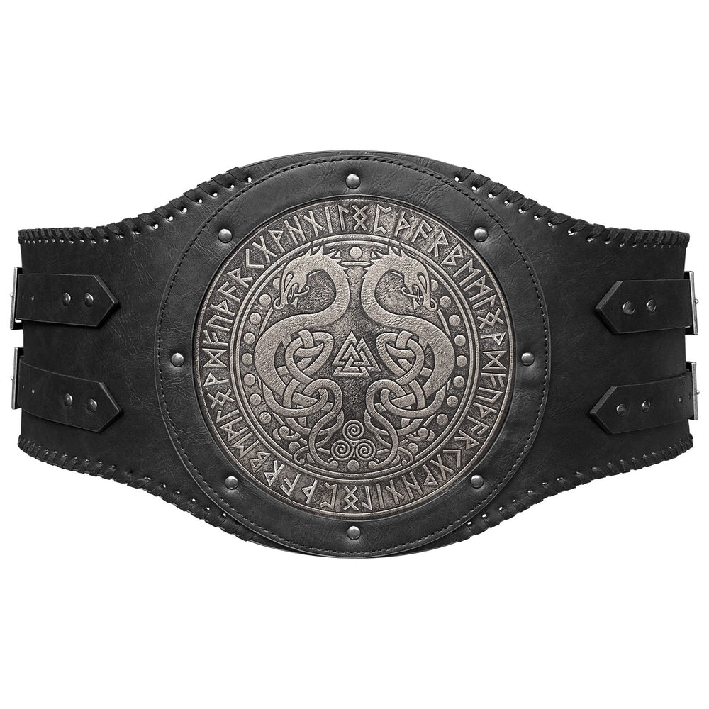 WorldNorse Vintage Serpent Valknut Rune Waistband - image 1