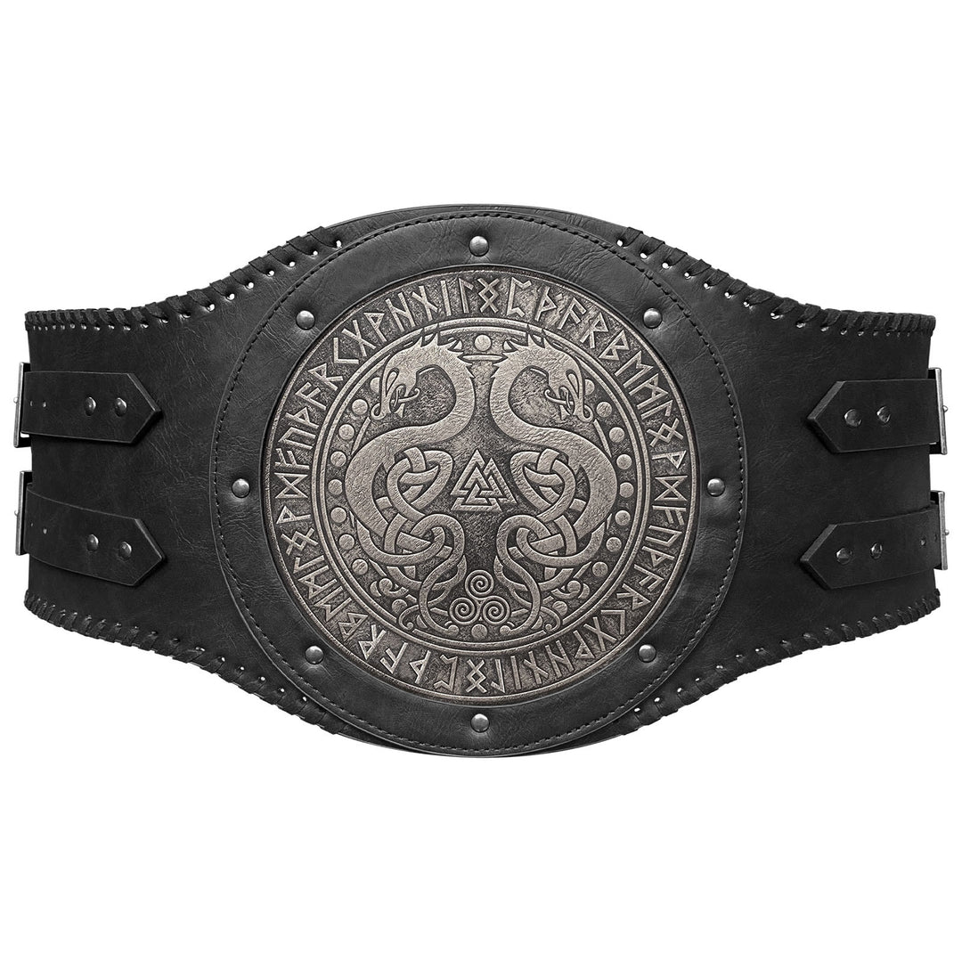 WorldNorse Vintage Serpent Valknut Rune Waistband - image 1