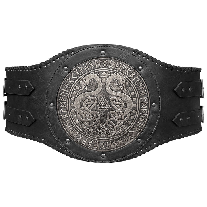 WorldNorse Vintage Serpent Valknut Rune Waistband - image 1